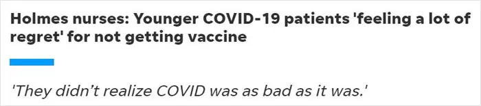 29 Times Anti-Vaxxers Made Headlines For Regretting Not Getting The Vaccine While They Still Could