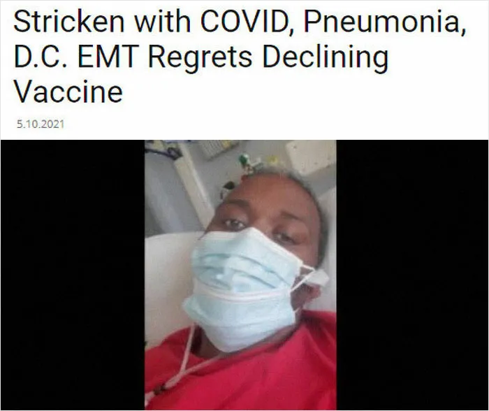 29 Times Anti-Vaxxers Made Headlines For Regretting Not Getting The Vaccine While They Still Could