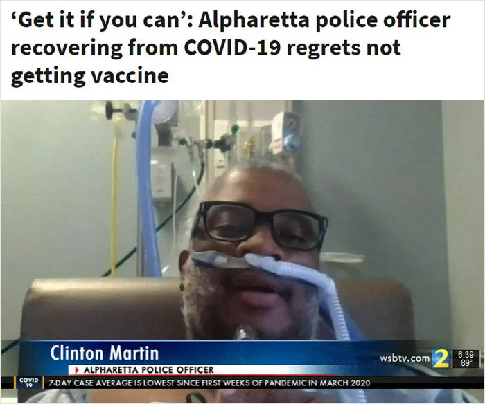 29 Times Anti-Vaxxers Made Headlines For Regretting Not Getting The Vaccine While They Still Could
