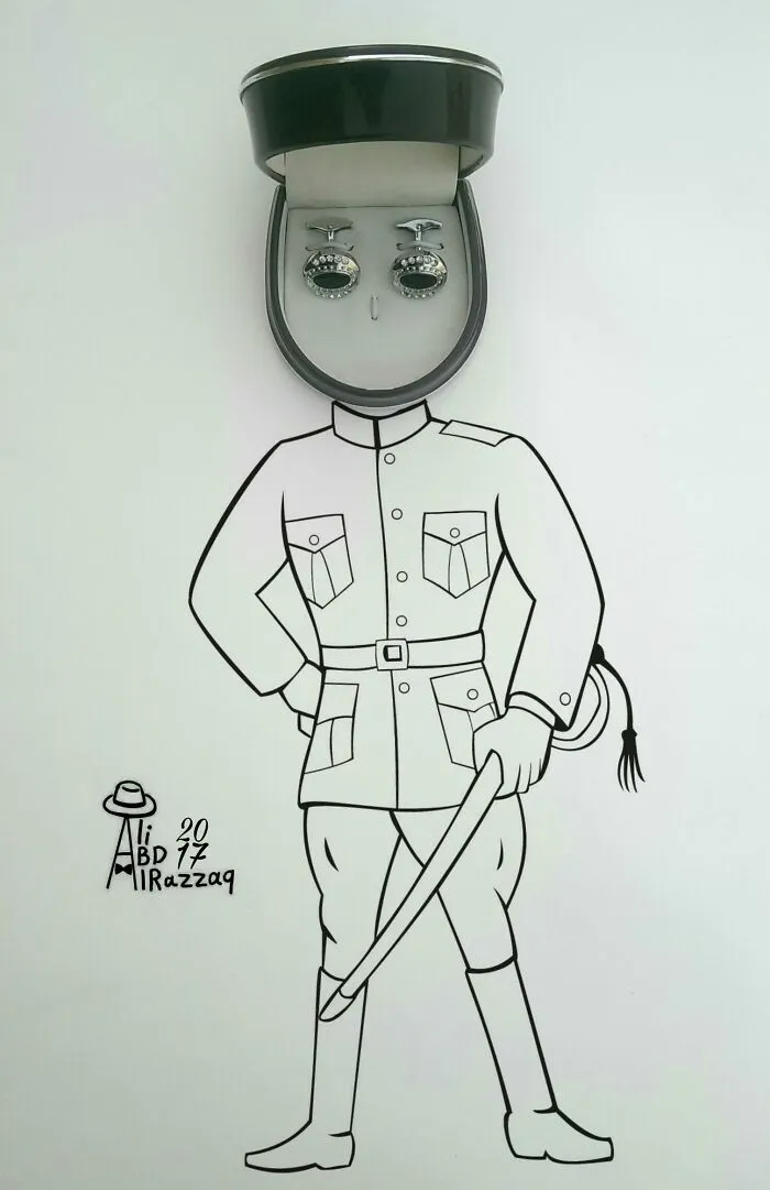 My 40 Interactive Illustrations That Incorporate Everyday Items