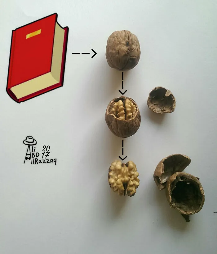 My 40 Interactive Illustrations That Incorporate Everyday Items