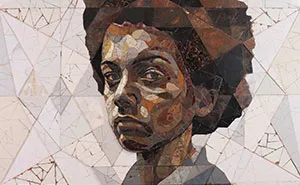 British Artist Crafts 19 Mosaic Portraits Of Real People Using Metal Scraps Found In Streets And Junkyards