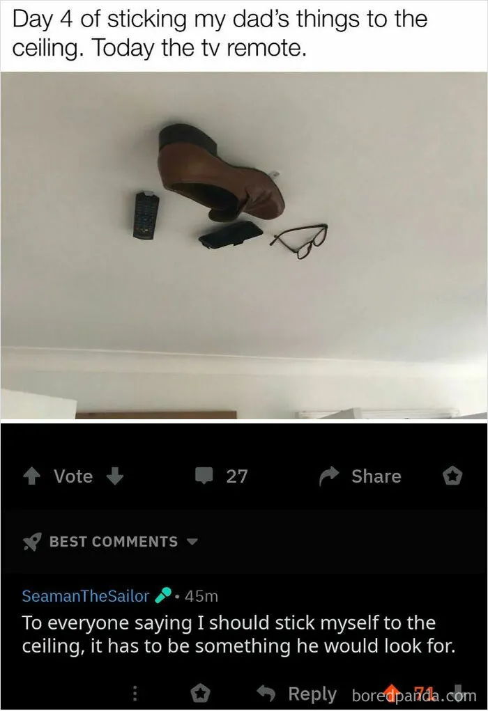 He's Not Looking For That