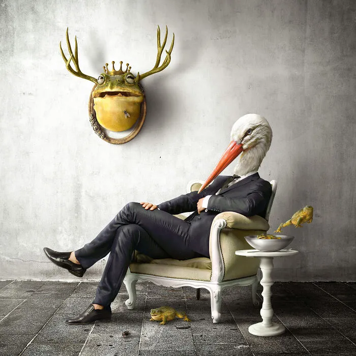 I Create Surreal Edits Using Animals, Plants, People, And Objects (30 Pics)