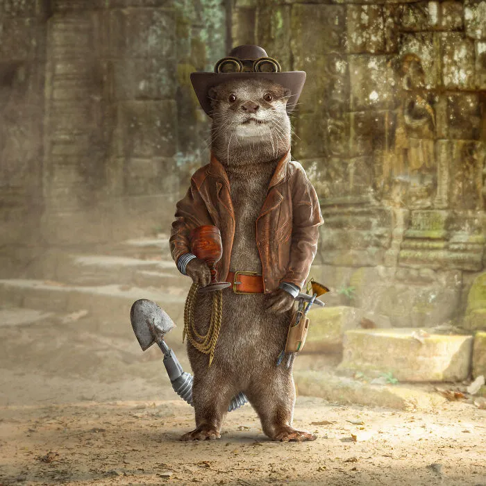 I Create Surreal Edits Using Animals, Plants, People, And Objects (30 Pics)