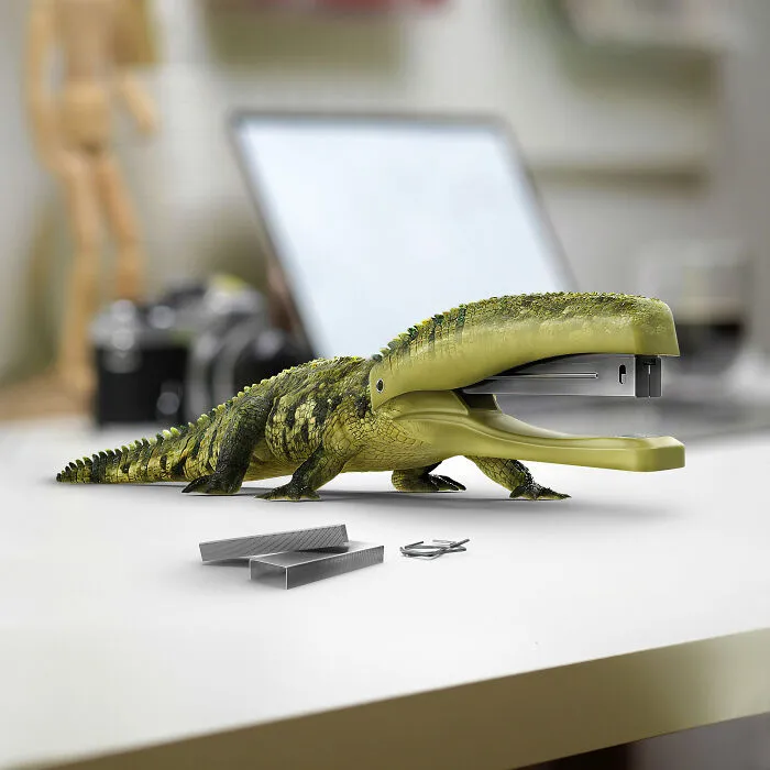 I Create Surreal Edits Using Animals, Plants, People, And Objects (30 Pics)