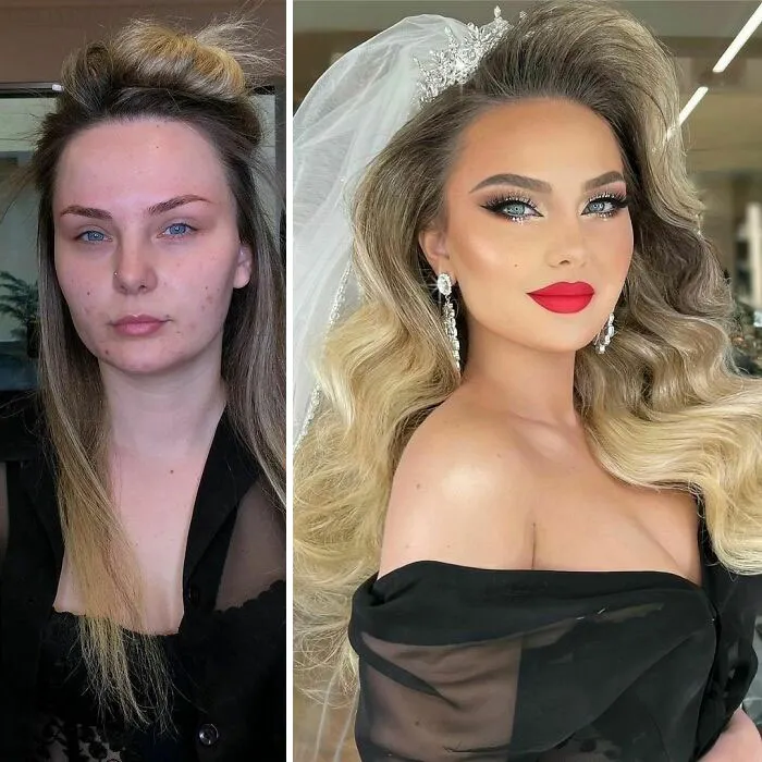 21 mujeres antes y después de ser maquilladas para su boda por Arber Bytyqi (nuevas fotos)