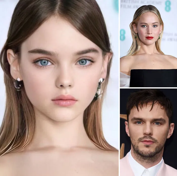 Jennifer Lawrence y Nicholas Hoult