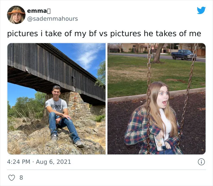 30 Of The Funniest Photos Taken By Girlfriends Vs Boyfriends