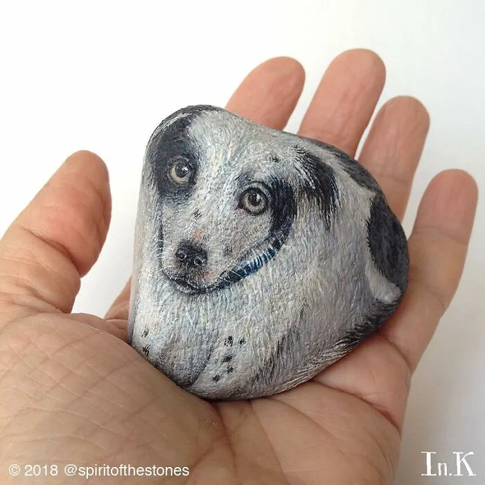 I Paint 3D Miniature Animals On Stones To Reflect Their Character And Spirit (30 Pics)