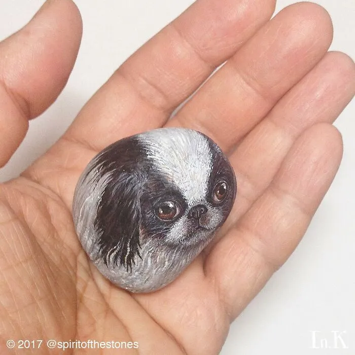 I Paint 3D Miniature Animals On Stones To Reflect Their Character And Spirit (30 Pics)