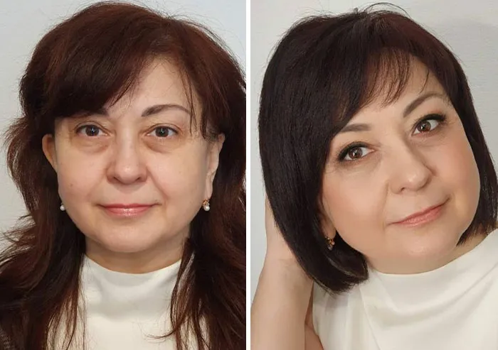 30 Mujeres pidieron a este dúo de estilistas que les «hicieran algo», pero sin saber lo que querían, y este es el resultado al estilo libre (nuevas fotos)