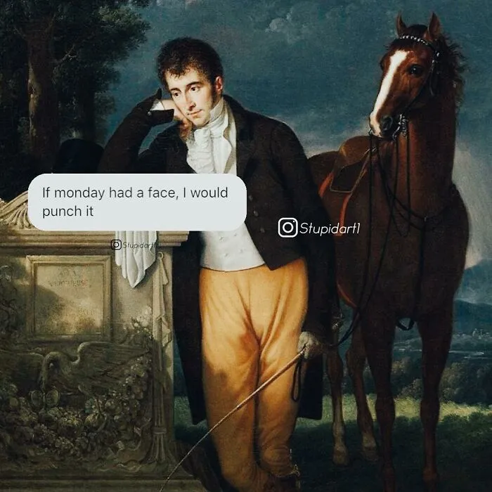 Artist Gives Captions To Paintings, And It’s Somewhat Deep And Funny (30 Pics)