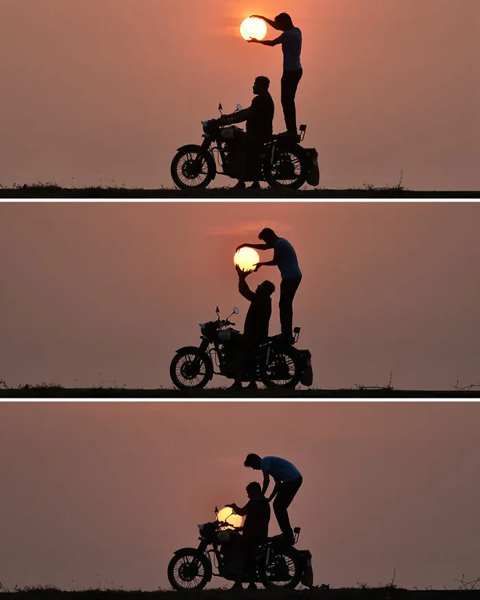 Taking Sun On Ride