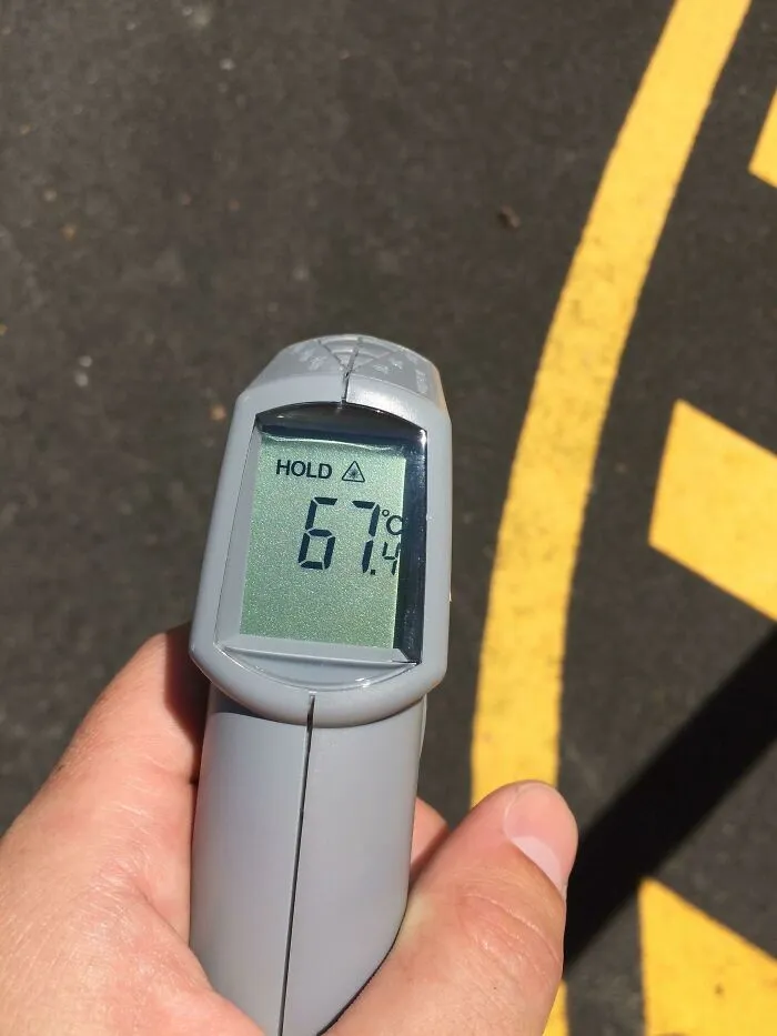 Ground Temp Thanks To Heatwave In Australia. 153.3F For You Other Guys