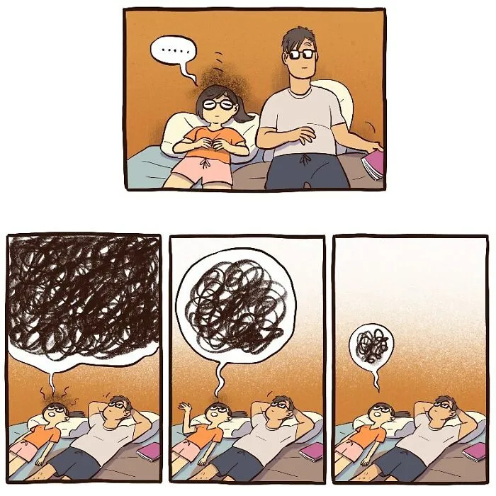 Artist Shares Her Everyday Life With An IT Guy And Their Dog In 30 Adorable Comics (New Pics)