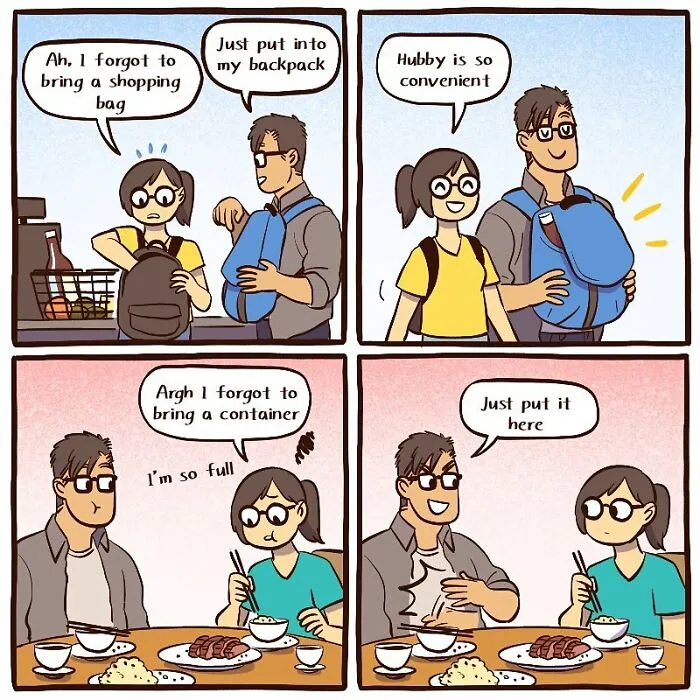 Artist Shares Her Everyday Life With An IT Guy And Their Dog In 30 Adorable Comics (New Pics)