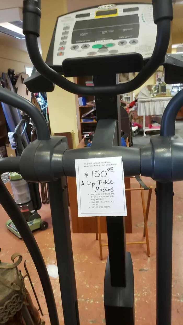 Laugh Yourself Thin On This Oh! Lip Tickle Machine?