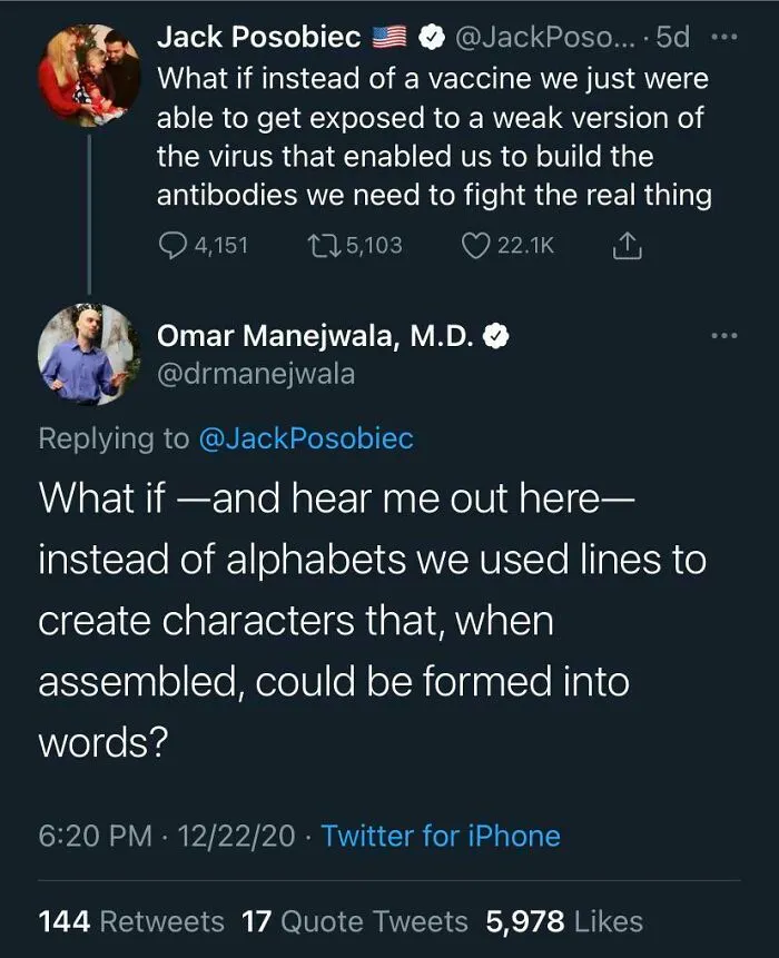 Beautifully Pointing Out How Jack Doesn’t Know Why A Vaccine Is
