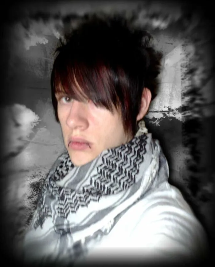 Me, Around 12 Years Ago. Emo Phase Hit Me Hard