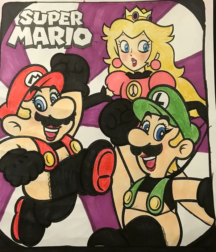 Princess Loves When The Plumber Brothers Visit