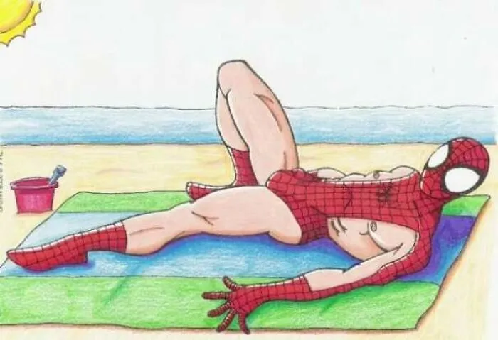 The Sunsational Spider-Tan