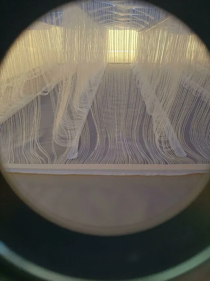 El interior de mi colchón de aire inflable