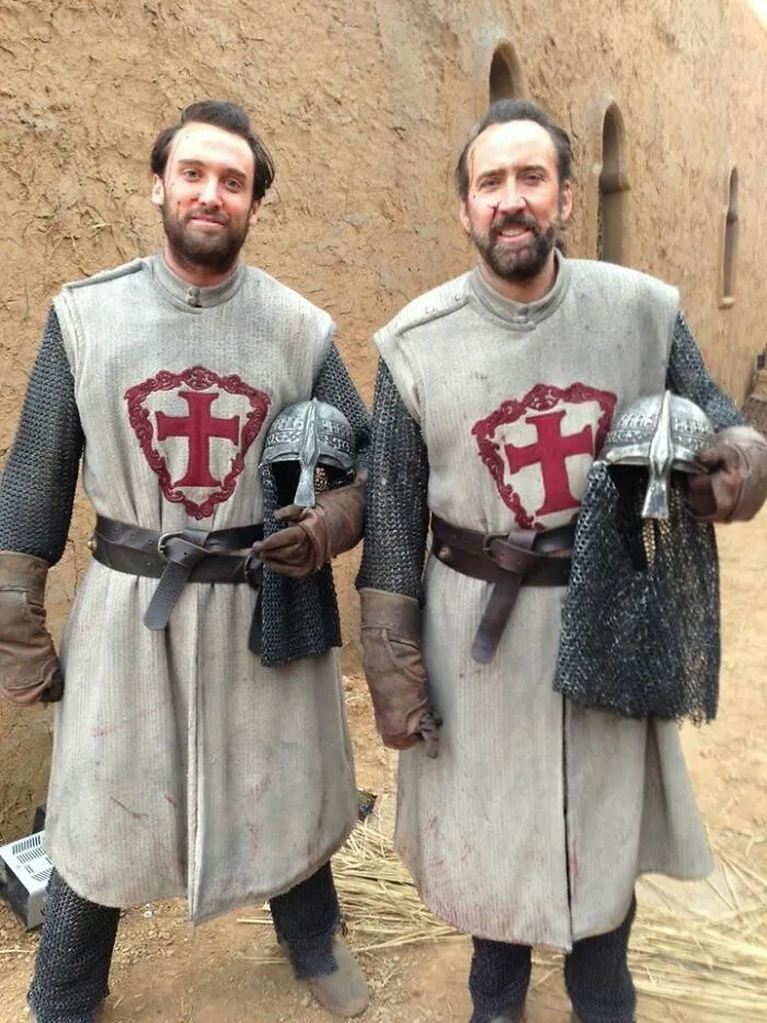 Friend Just Finished Stunt Doubling For This Guy