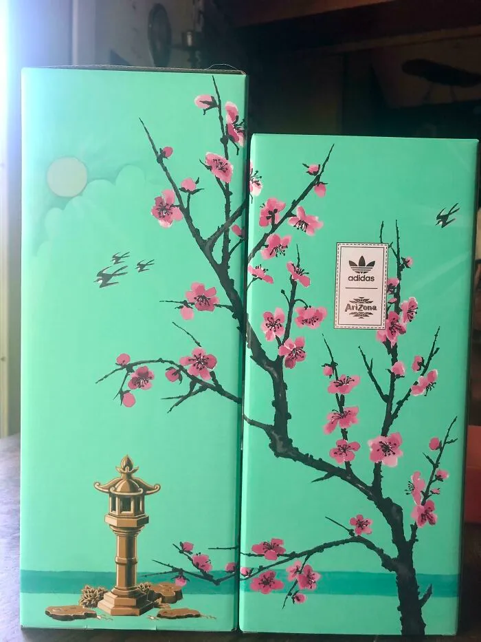 Compré 2 tallas diferentes de zapatos, pero las cajas se alinean perfectamente entre sí