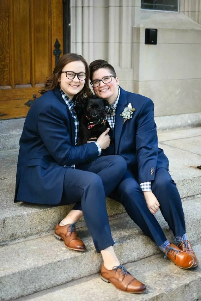 Ayer me casé con mi mejor amiga y amor.  Nunca he estado tan orgulloso de llamarla mi esposa. Además, creo que hacemos una familia bastante linda