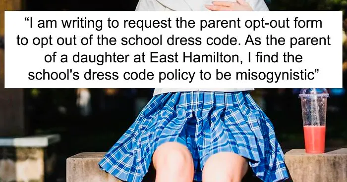 Mom Calls Out School For Making Her Daughter Adhere To Misogynistic Dress Codes While They Made Masks 'Optional'