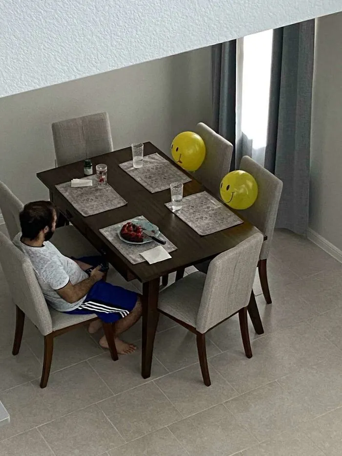 Mi amigo celebrando su cumpleaños