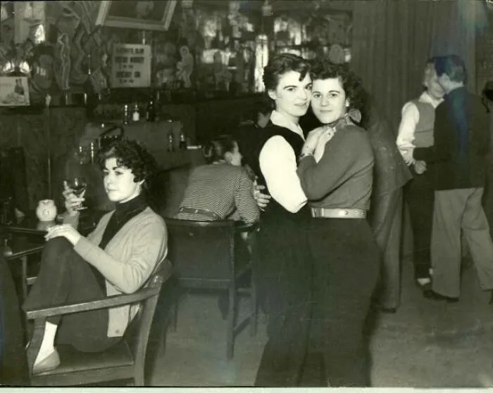 Ladies At A Lesbian Club In Chelsea, 1953