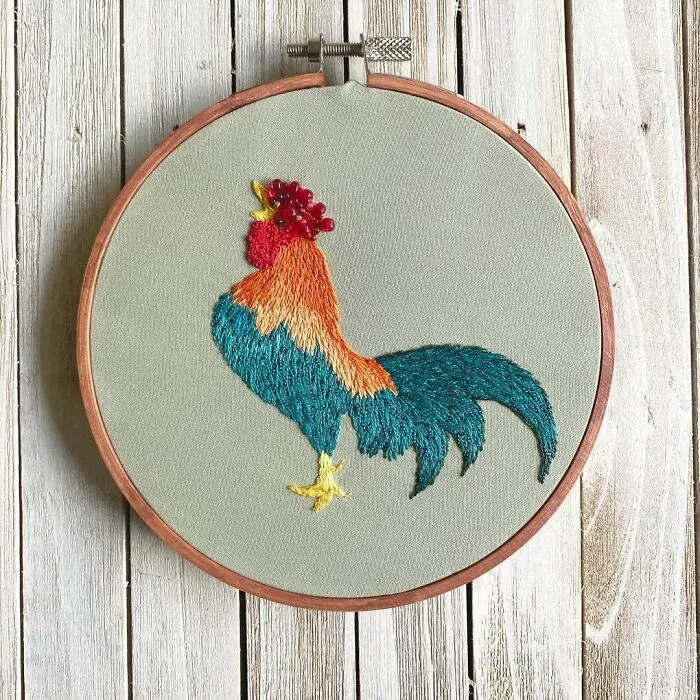 I Spent Hundreds Of Hours Embroidering Realistic Animals With Elements Of Bling (14 New Pics)