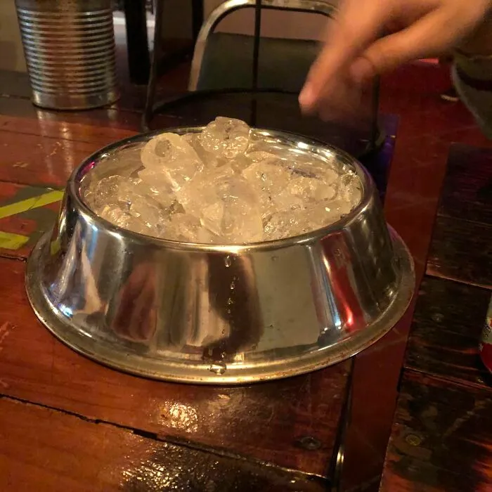 Only Wanted Some Extra Ice For My Drink