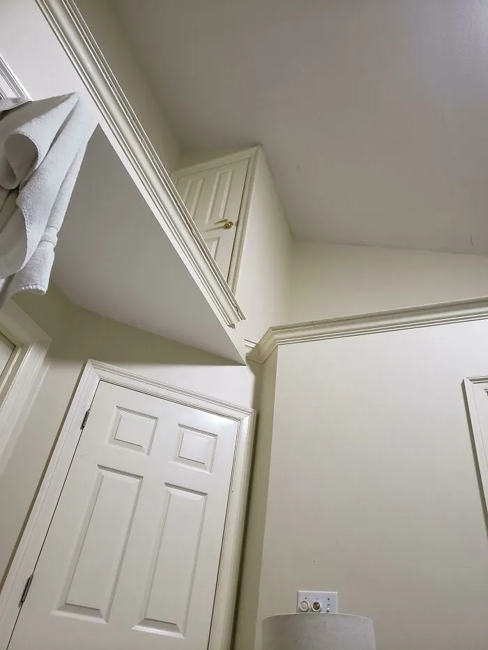 One Closet. 6 Feet Above The Ground And No Stairs To Get To It. Why