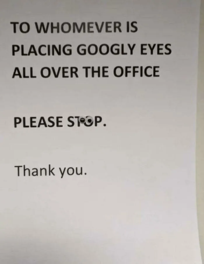 To Stop Google Eyes
