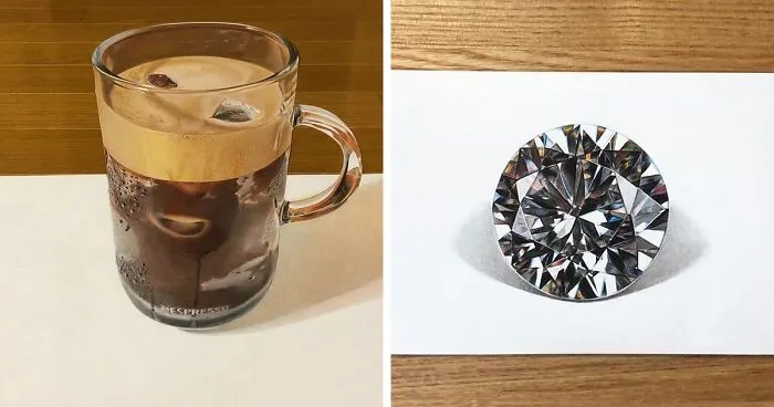 29 Drawings By This Japanese Artist That Look Like Optical Illusions