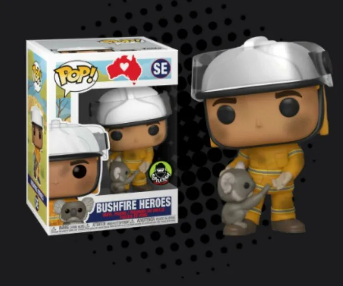Funko ha lanzado un muñeco de Héroe de los incendios y todo lo que recauden irá para combatir los incendios
