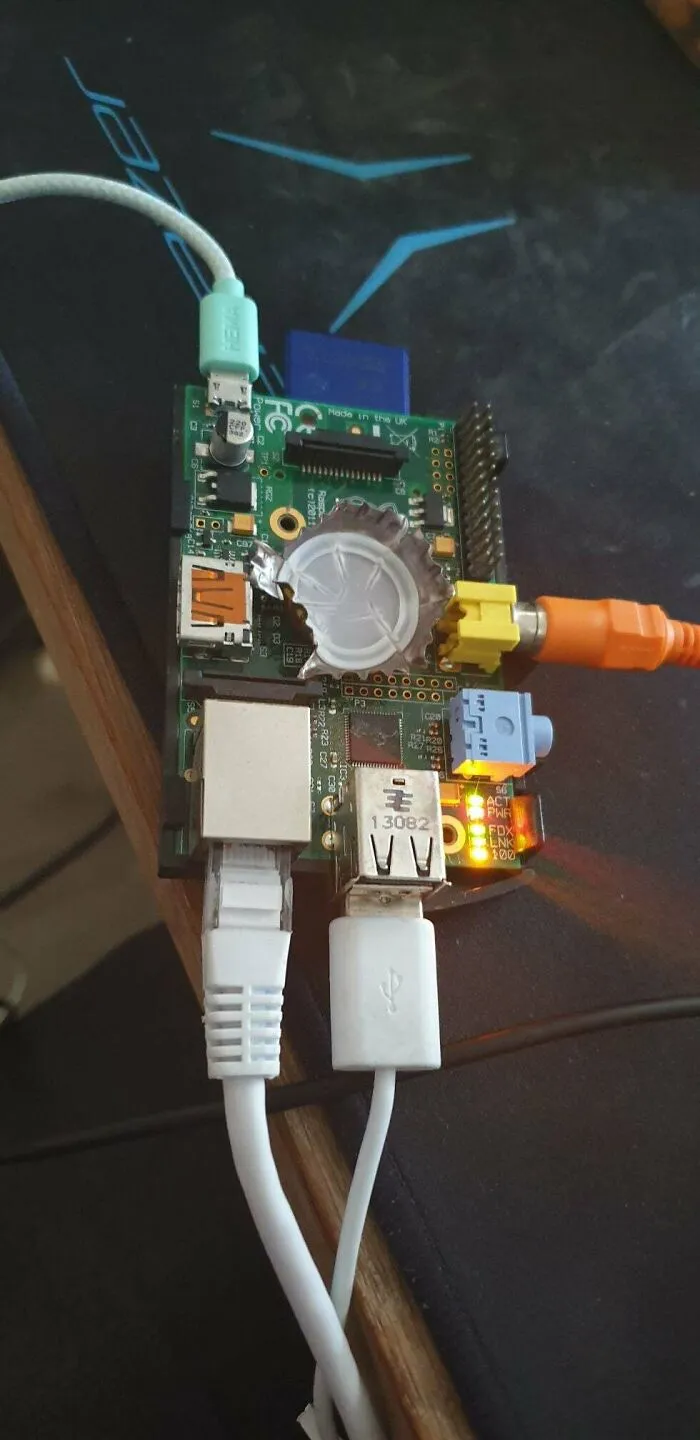 My Friend Wanted Me To Post This Here - Here's My Rpi 1b