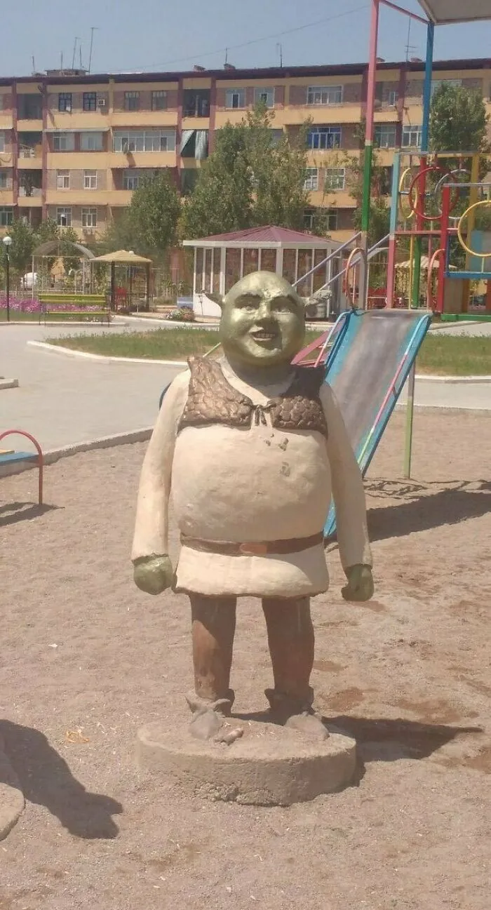 This "Shrek" In A Park In Turkey