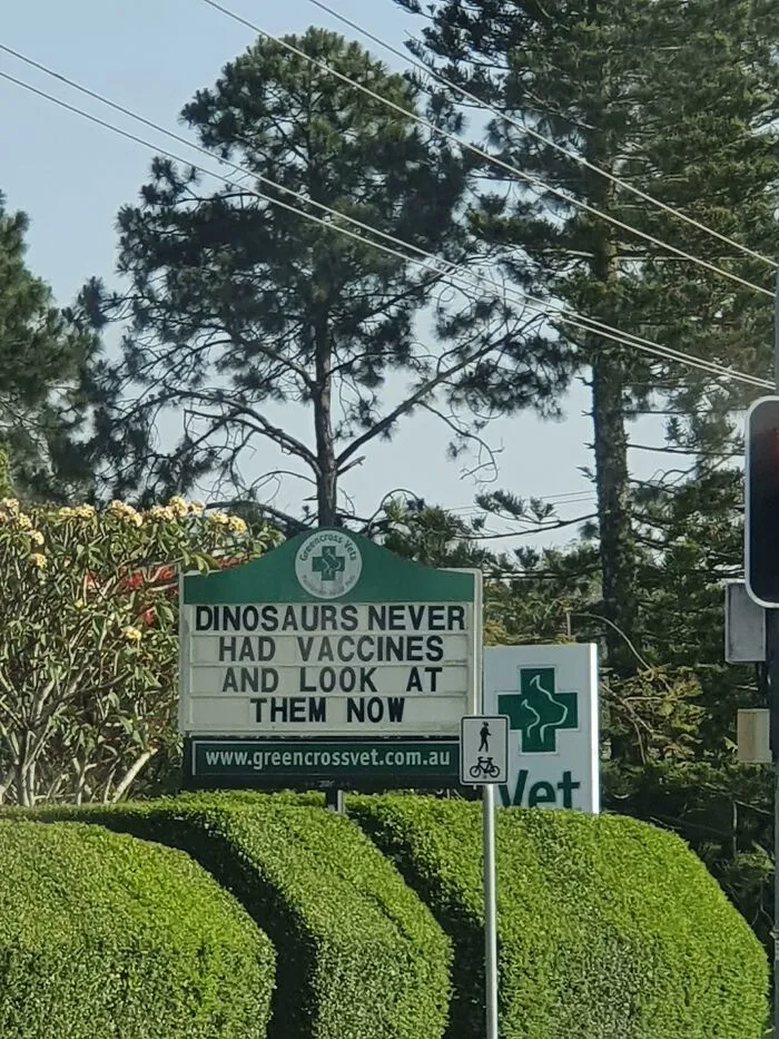 This Sign At A Local Vet