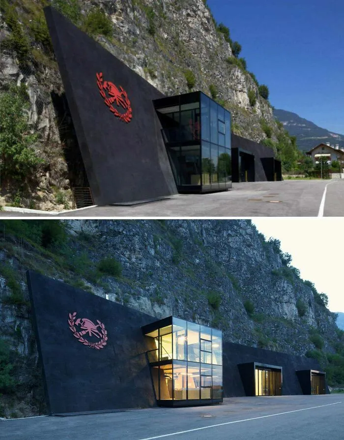 Es una estación de bomberos en Italia, parece la base de Hydra