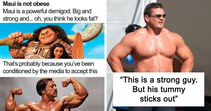 Sick Of People Calling Maui From Moana Obese, Tumblr User Explains What Male Strength Really Looks Like