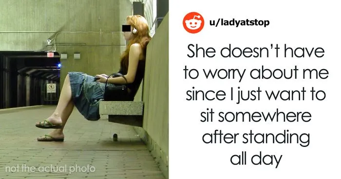Guy Asks If He Acted Like A Jerk For Not Moving From A Bench Despite A Woman Saying He Made Her Uncomfortable