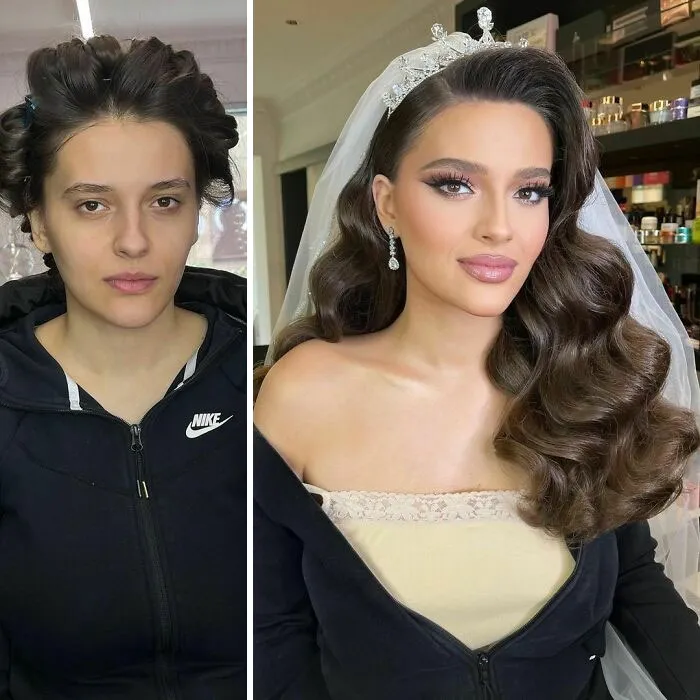 21 mujeres antes y después de ser maquilladas para su boda por Arber Bytyqi (nuevas fotos)