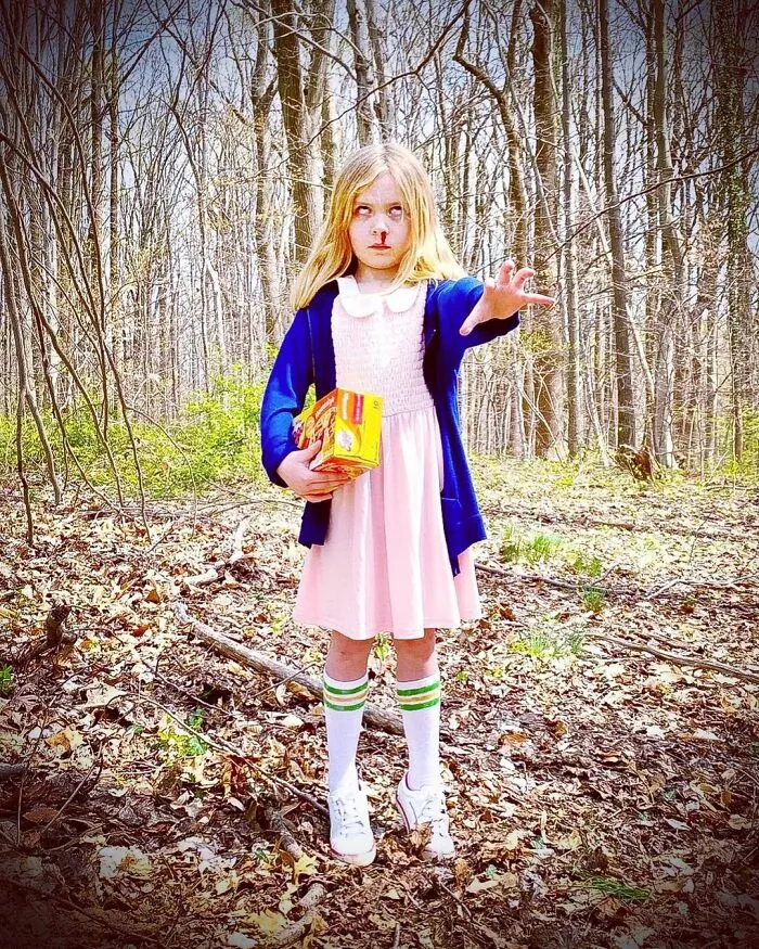 A Horror–Mad Seven-Year-Old Girl Has Ditched Disney Princesses To Dress Up As Horror Icons (45 Pics)