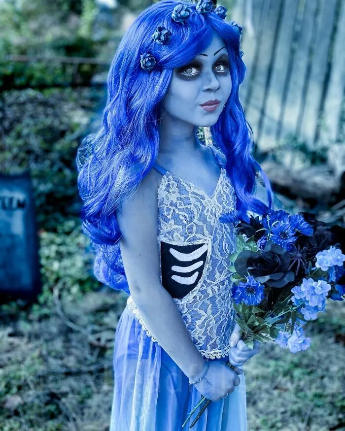 A Horror–Mad Seven-Year-Old Girl Has Ditched Disney Princesses To Dress Up As Horror Icons (45 Pics)