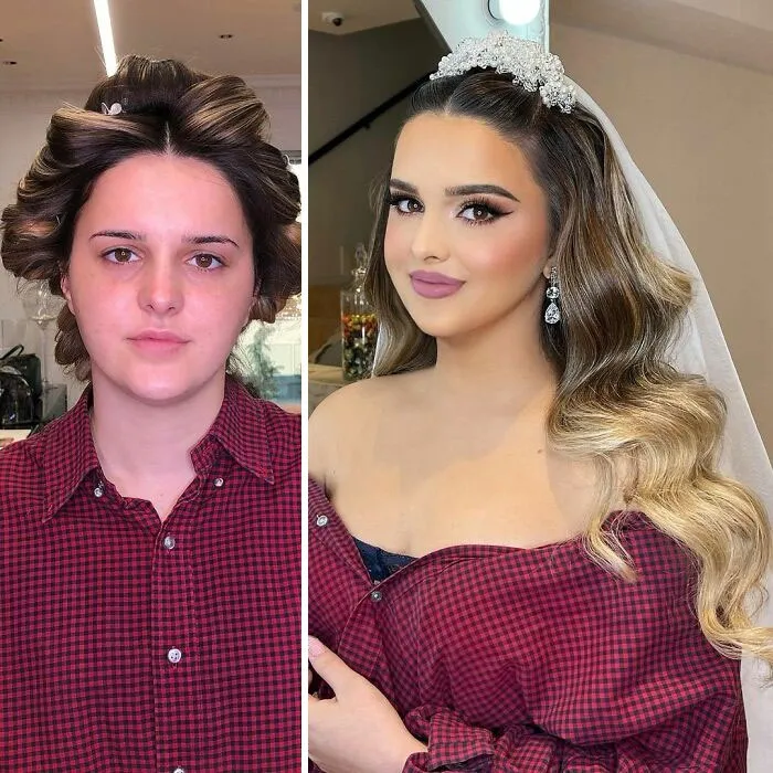 21 mujeres antes y después de ser maquilladas para su boda por Arber Bytyqi (nuevas fotos)