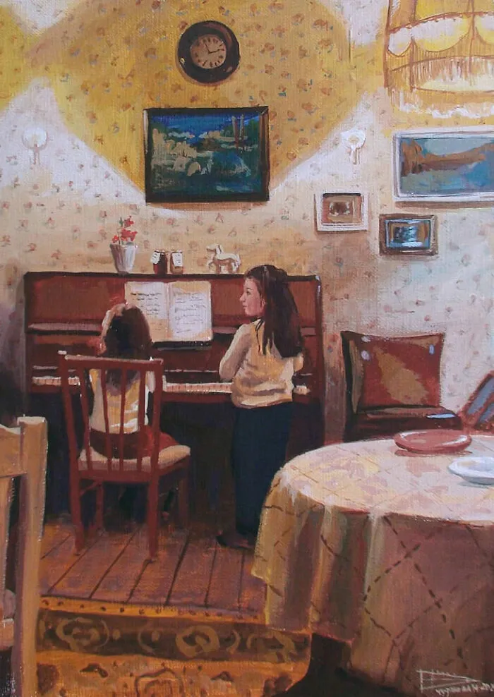 Artist Creates 100 Paintings That You Will Probably Relate To If You Grew Up In Slavic Countries